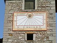 Amberieu, Eglise Saint-Cyr, Cadran solaire